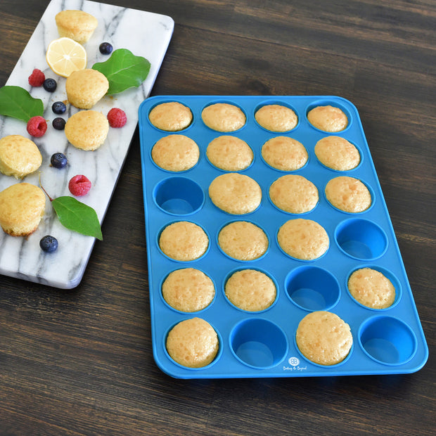 Silicone Muffin Pan Set -Blue