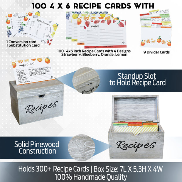 Pinewood Recipe Box Set