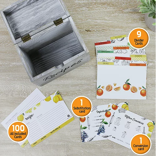 Pinewood Recipe Box Set
