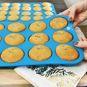 Silicone Muffin Pan Set -Blue