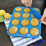 Silicone Muffin Pan Set -Blue