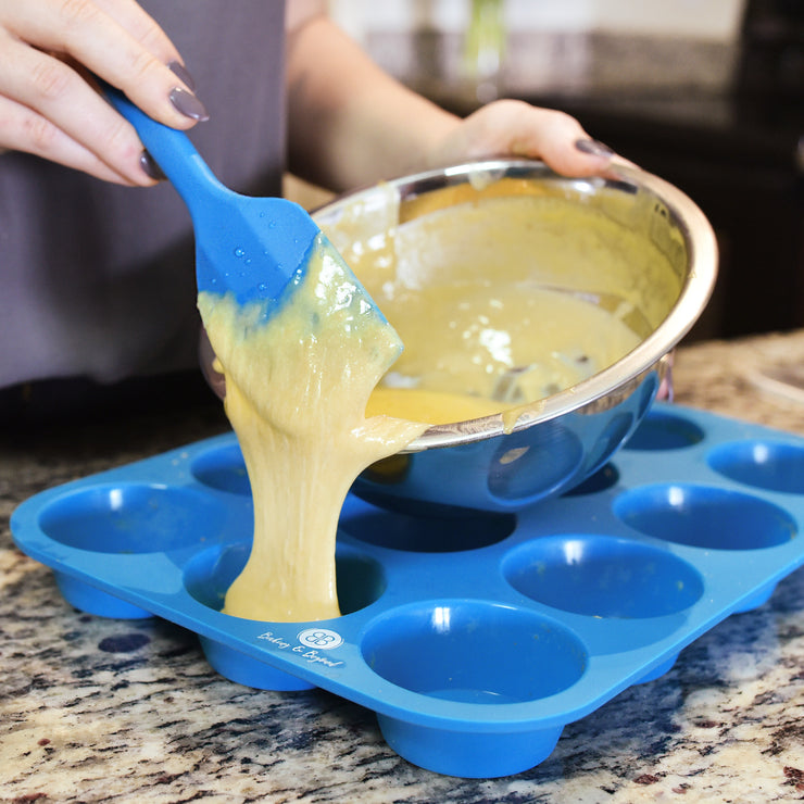 Silicone Muffin Pan Set -Blue