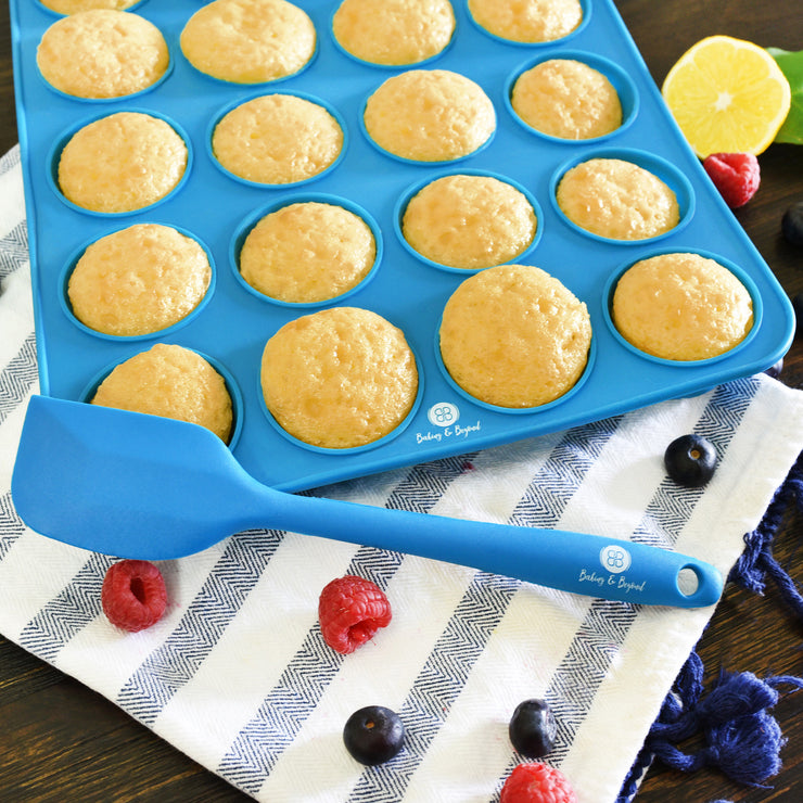 Silicone Muffin Pan Set -Blue