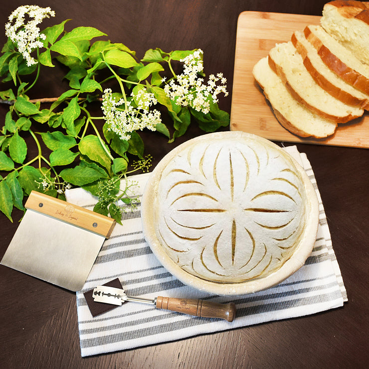 9 inch Round Bread Proofing Basket Set